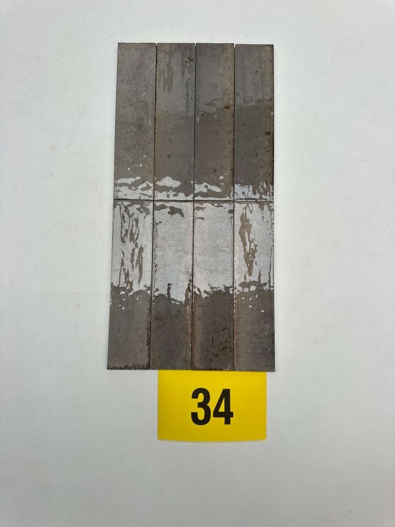 Greige keramische tegels formaat – ± 2,07 m² – restpartij, Ophalen, Nieuw, Minder dan 20 cm, 20 tot 40 cm