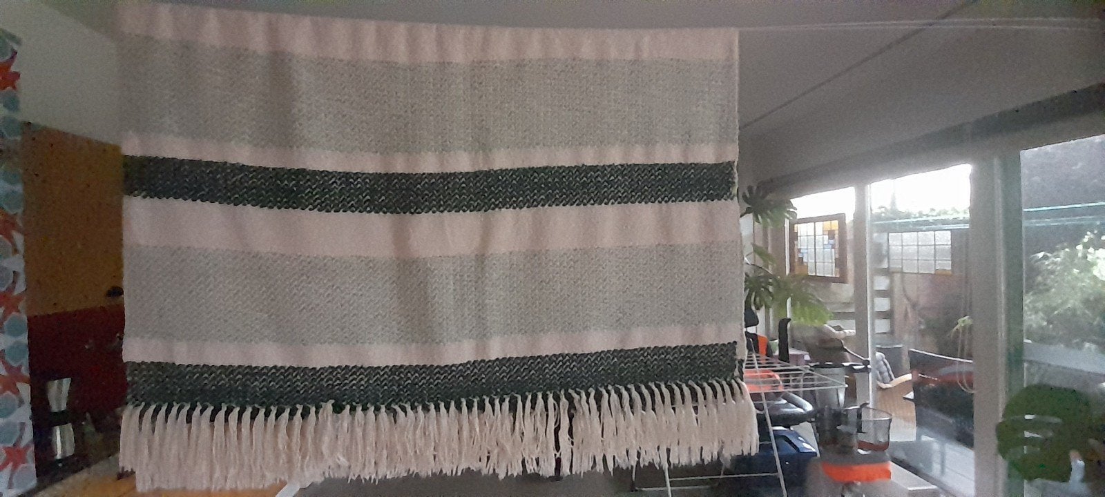 Malagoon kleed Bijenkorfmerk 120x160 cm, Gebruikt, 100 tot 150 cm, Groen, Ophalen of Verzenden