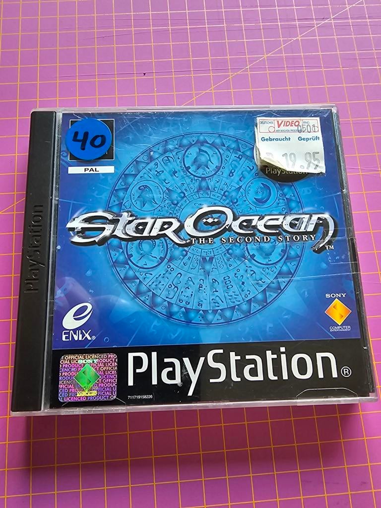 Star Ocean: The Second Story - PlayStation 1 (PS1), Gebruikt, 1 speler, Ophalen of Verzenden, Role Playing Game (Rpg)