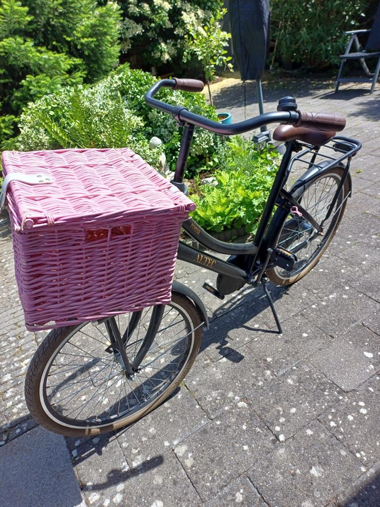 Meisjesfiets, Fietsen en Brommers, Fietsen | Dames | Omafietsen, Ophalen, Gebruikt, Terugtraprem, Altec Roma