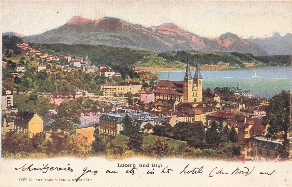 702-108-001 Luzern Und Rigi, Verzenden, Voor 1920, Overig Europa