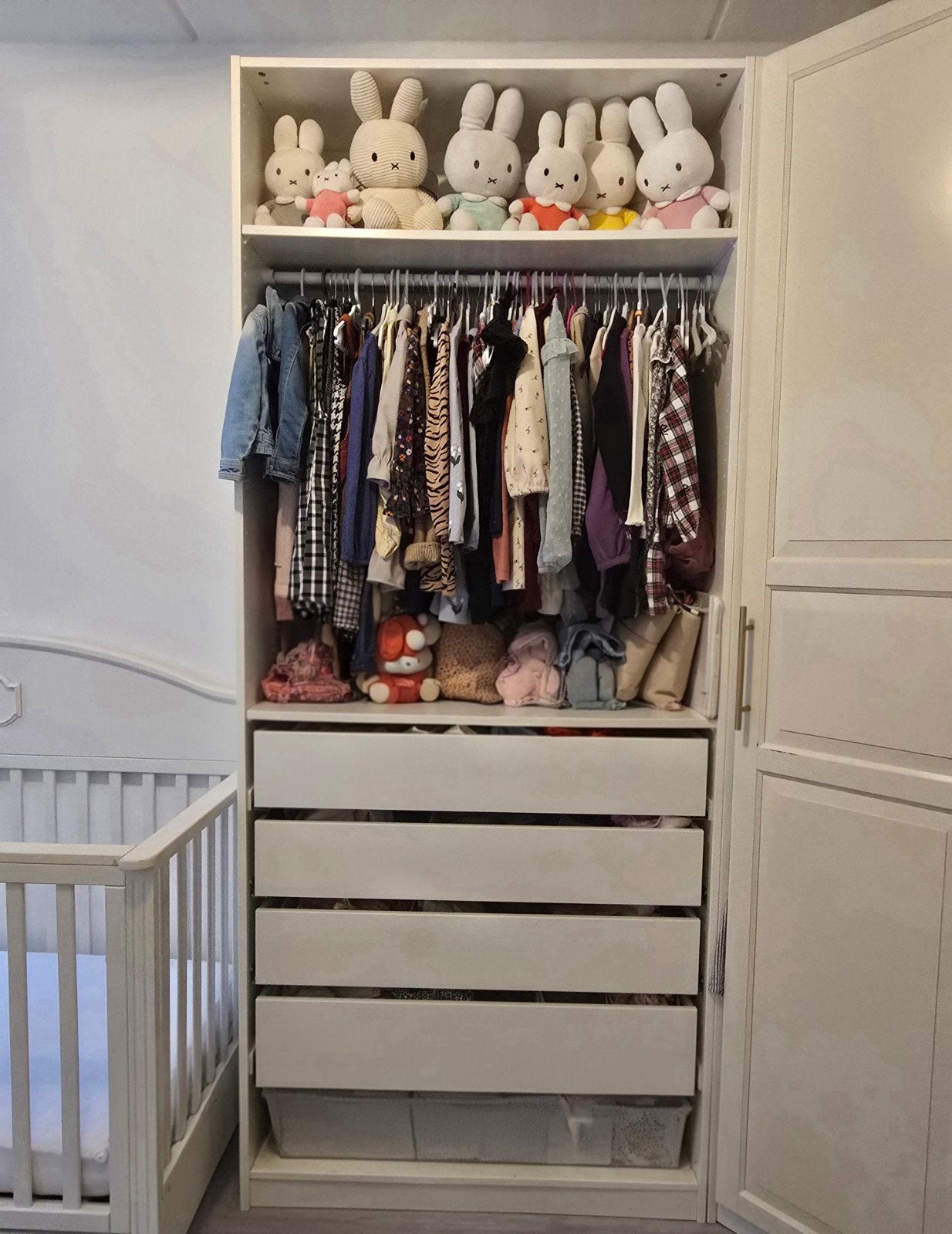 Ikea pax 100x35x236, Huis en Inrichting, Kasten | Kledingkasten, Ophalen, Gebruikt, 50 tot 100 cm, Modern, kinderkamer