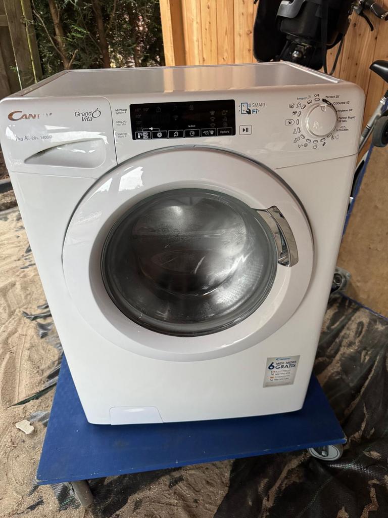 Candy Grand Vita wasmachine 7kg / 1400 toeren, Ophalen, Zo goed als nieuw, 85 tot 90 cm, 1200 tot 1600 toeren