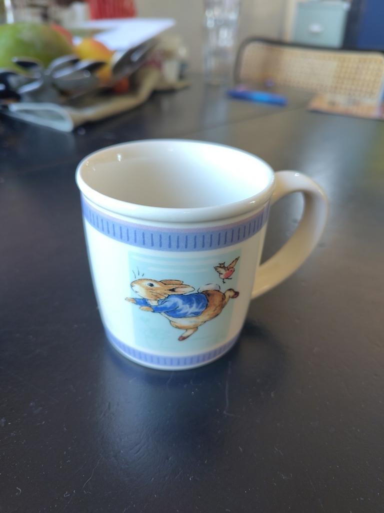 Wedgwood Peter Rabbit mok, Huis en Inrichting, Keuken | Servies, Overige typen, Ophalen of Verzenden, Zo goed als nieuw, Wedgwood