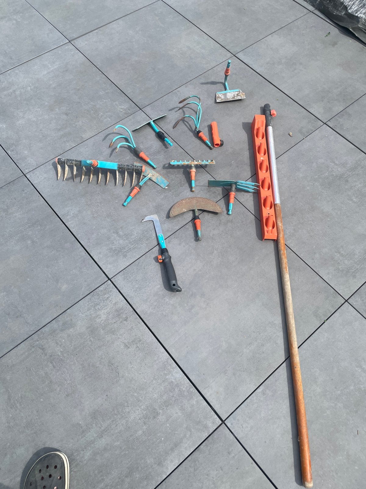 Gardena Tuin Set - 15-delig Gereedschap voor de Tuin, Tuin en Terras, Ophalen, Gebruikt, Overige soorten