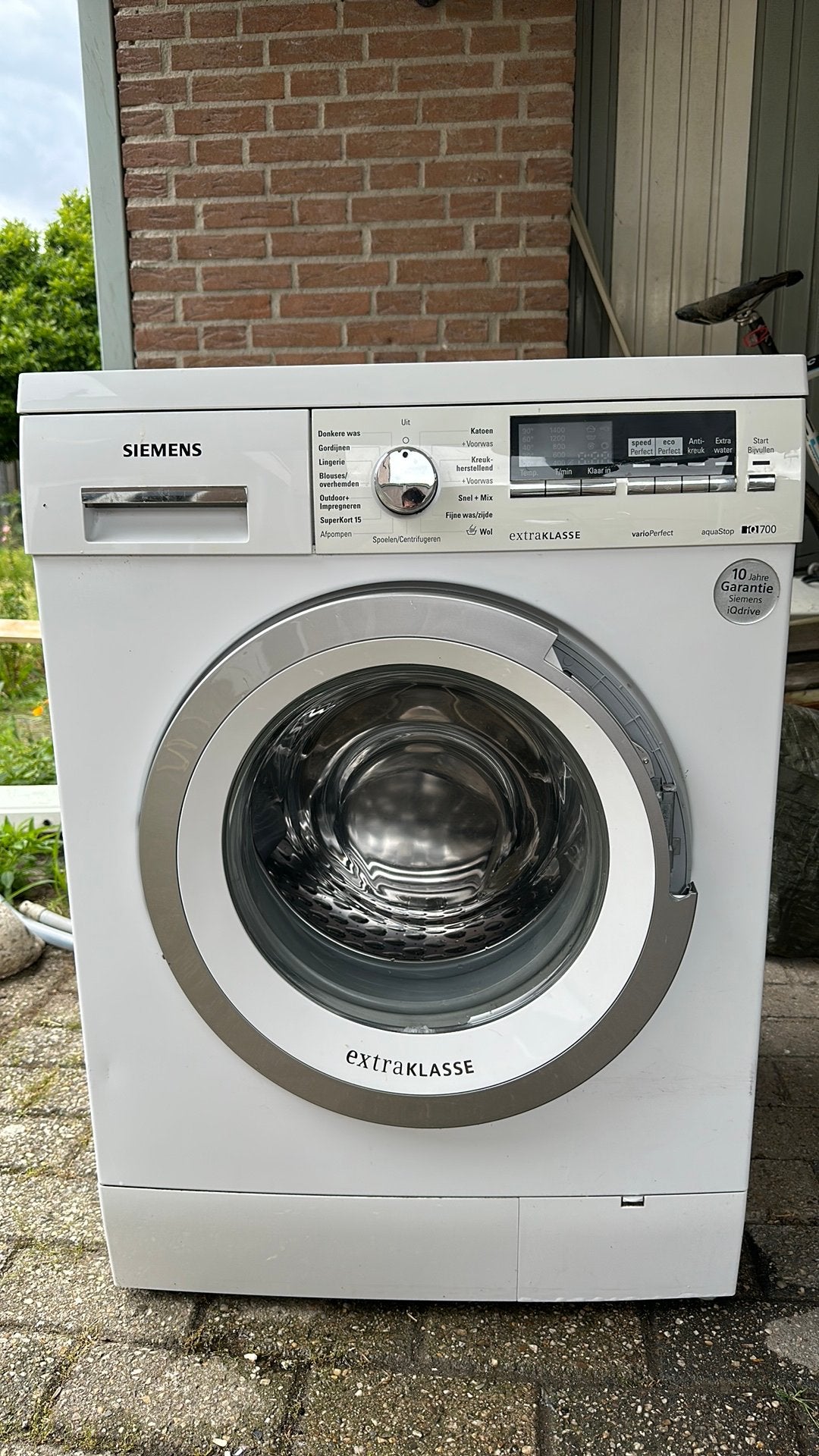 Siemens iq700, Witgoed en Apparatuur, Wasmachines, 8 tot 10 kg, Ophalen, 1600 toeren of meer, 85 tot 90 cm