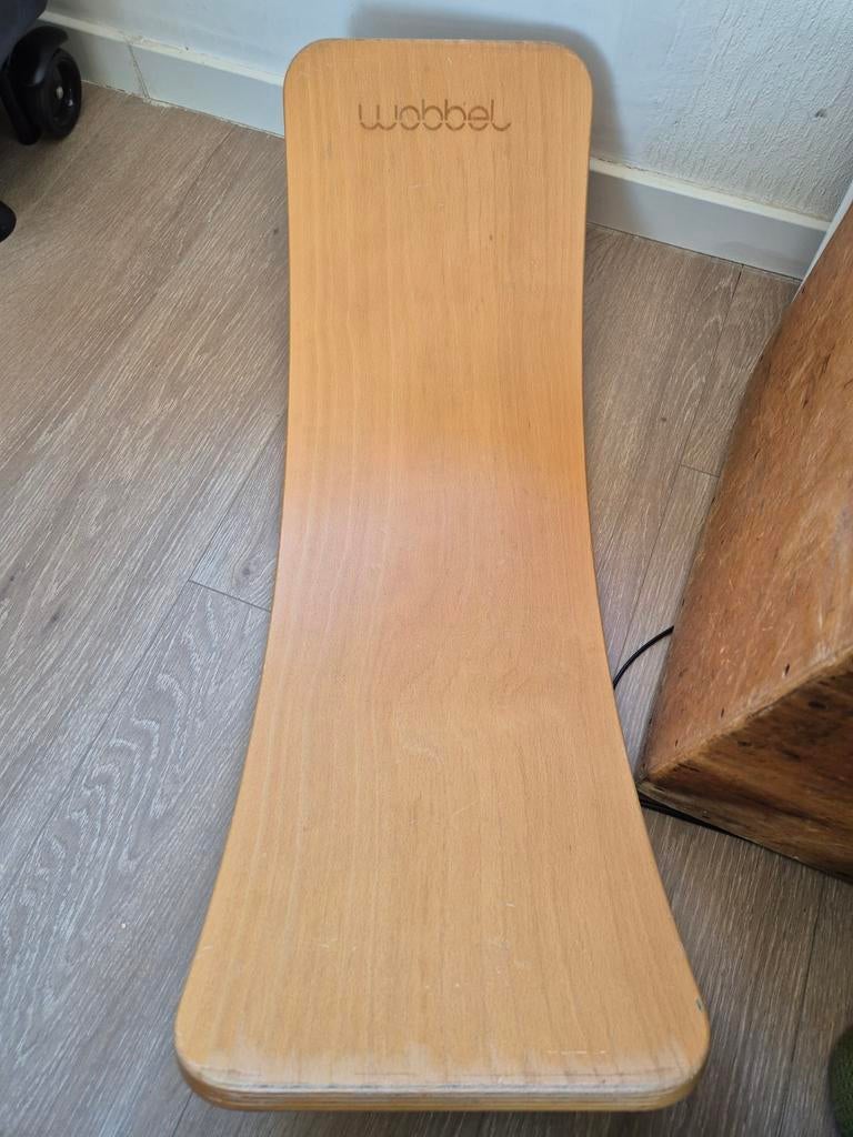 Wobbel Original blank vilt grijs, Ophalen, Gebruikt
