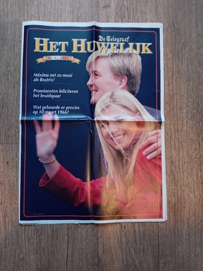 Krant - Het Huwelijk, Ophalen of Verzenden, Gebruikt, Nederland, Overige typen