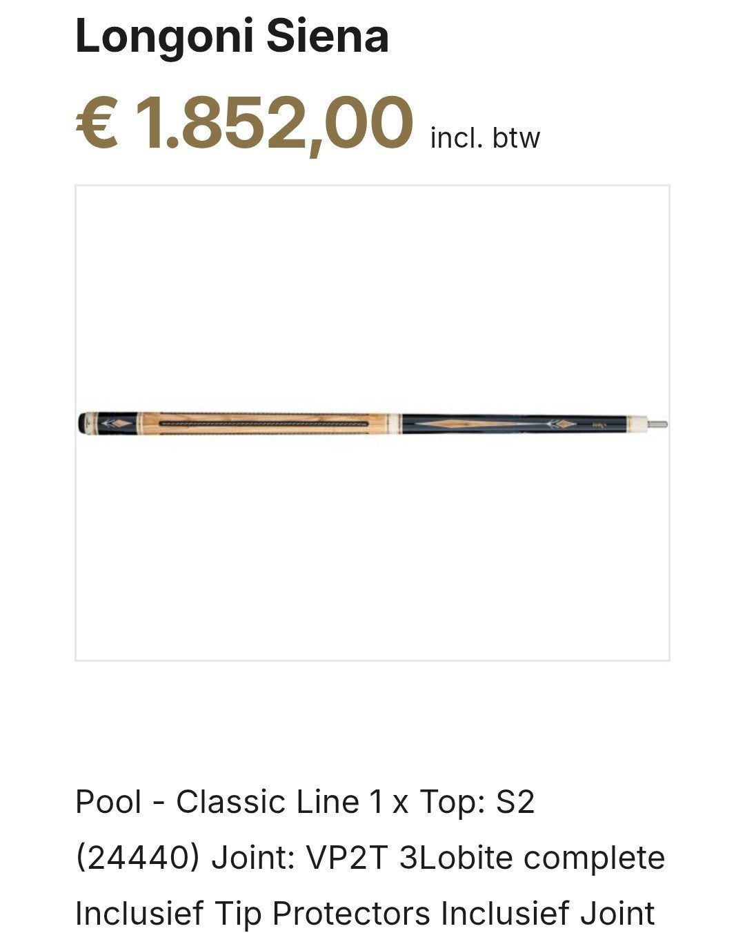 longoni Siena, Ophalen of Verzenden, Nieuw, Keu of Ballen