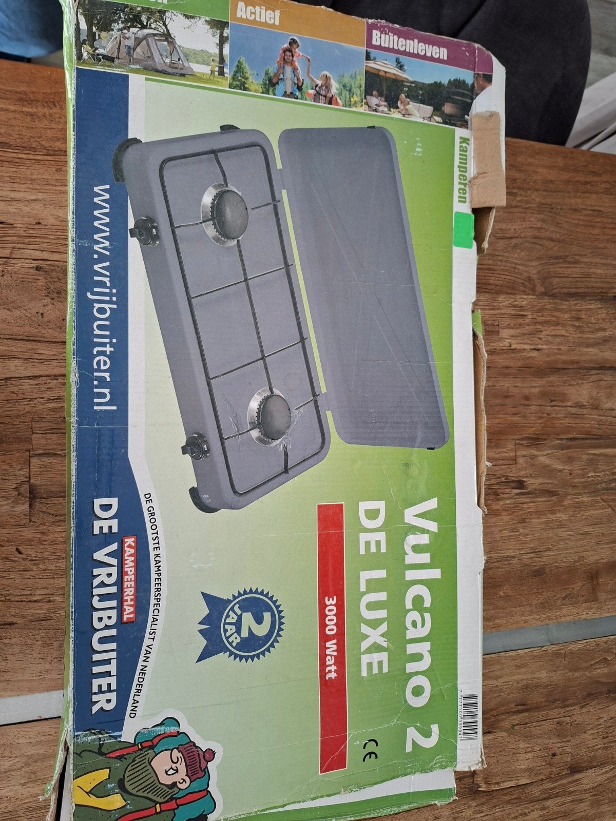 Vulcano 2 DE LUXE Kampeer Kooktoestel - 3000 Watt, Ophalen of Verzenden, Gebruikt