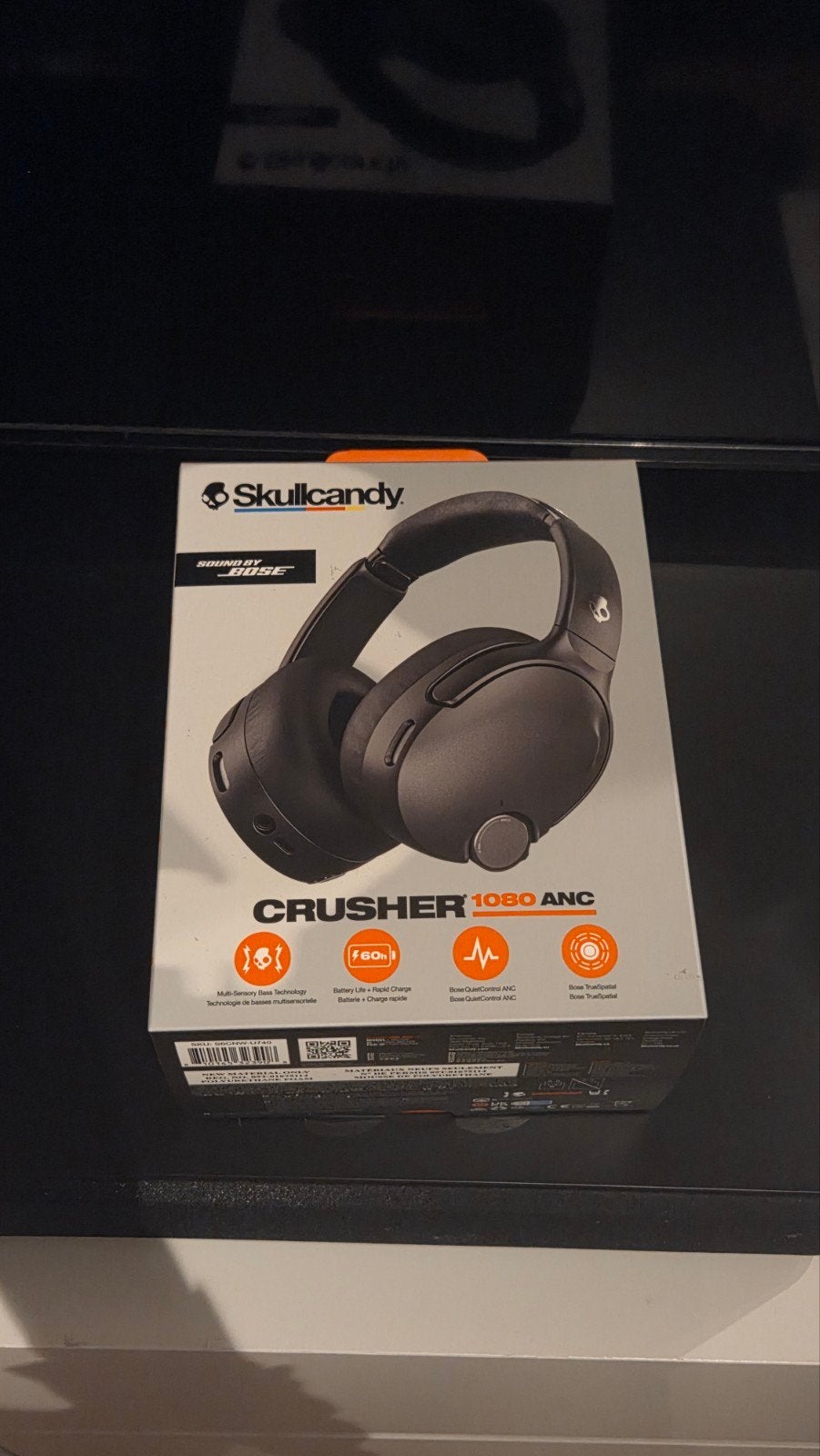 Skullcandy Crusher 1080 ANC, Brand new unopened, Audio, Tv en Foto, Koptelefoons, Nieuw, Ophalen of Verzenden, Skullcandy, Over-ear