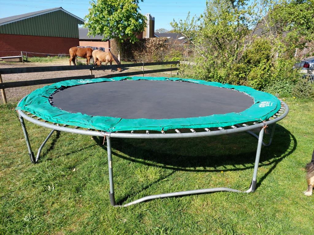 Trampoline 4.20, Kinderen en Baby's, Speelgoed | Buiten | Trampolines, Ophalen, Gebruikt