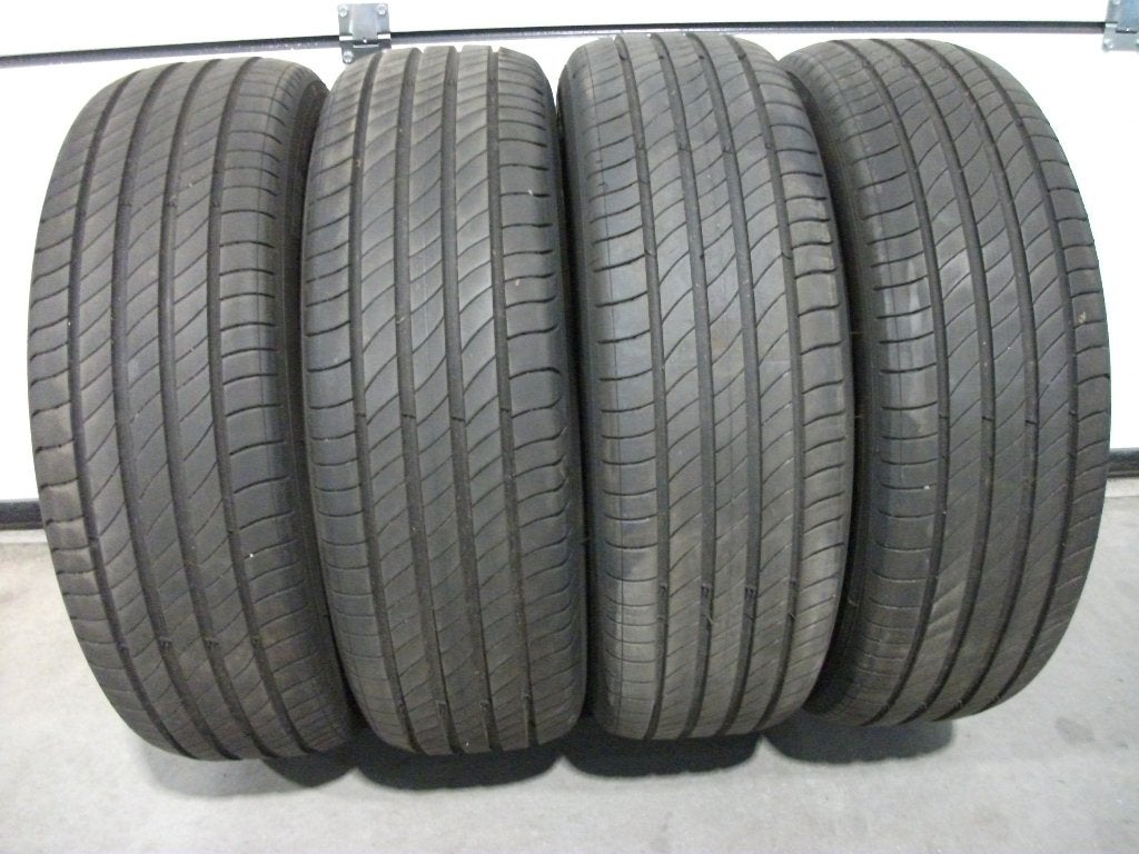 4 x 195/60 18" michelin e-primacy zomerbanden 4 x 5.5/6mm!, Ophalen, 18 inch, Gebruikt, Banden en Velgen