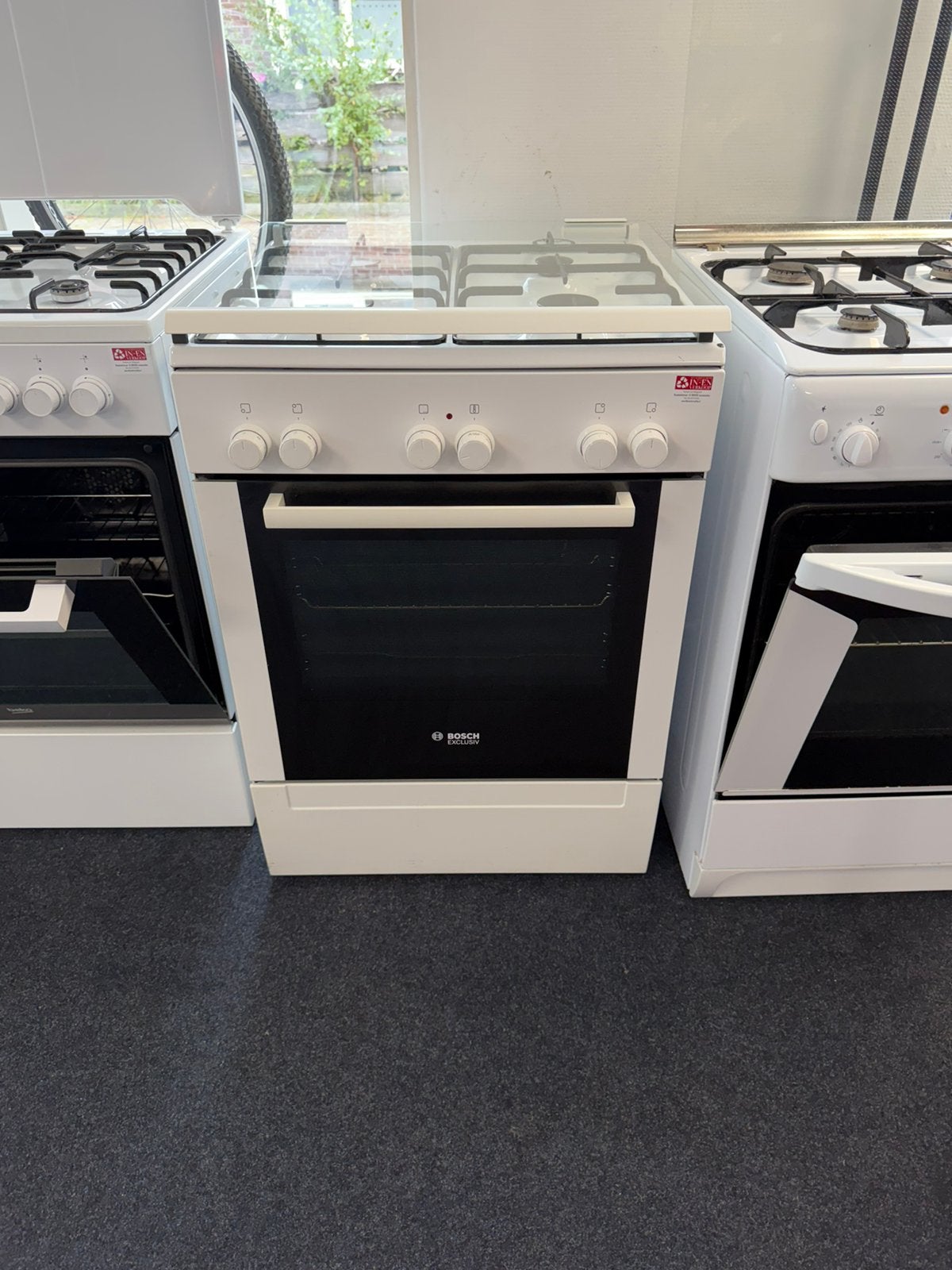 Bosch gasfornuis incl garantie&bezorgen, Nl, Nulachtenvijftig.nl, 4 kookzones, Zo goed als nieuw
