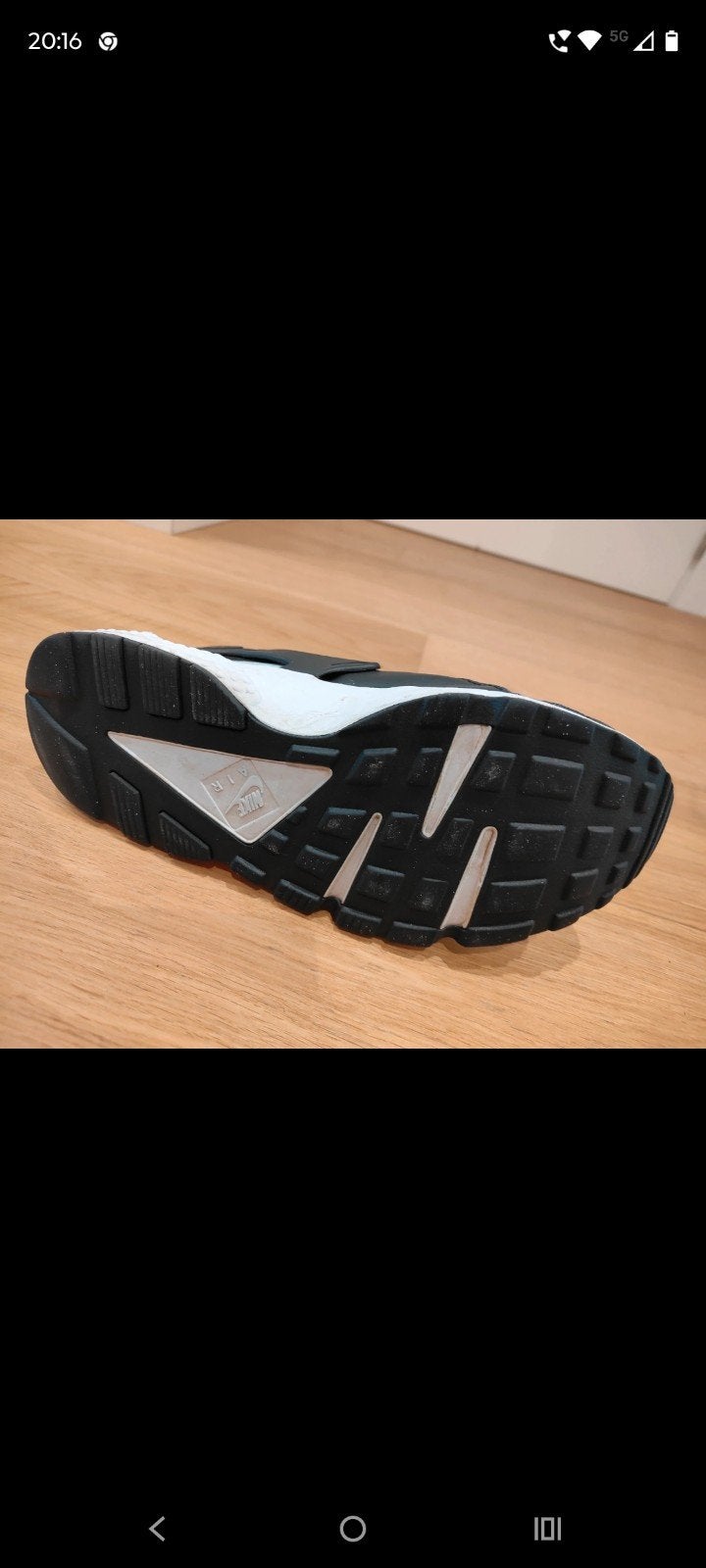Nike Huarache sneakers - Zwart/Wit - Maat 43, Ophalen, Zwart, Nike, Sneakers of Gympen