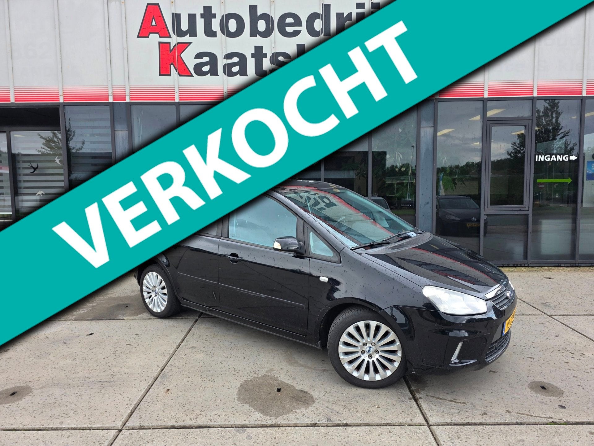 Ford C-Max 1.8-16V Titanium - Pano - Clima - Cruise -, Auto's, Voorwielaandrijving, 125 pk, Gebruikt, Zwart