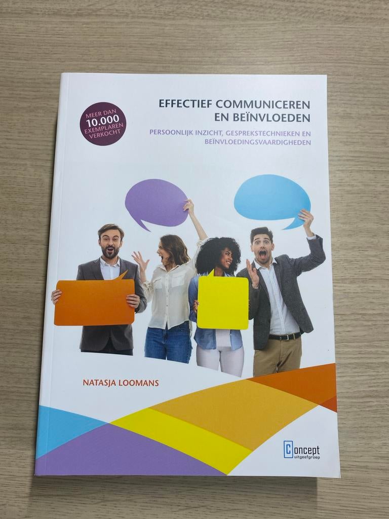 Effectief Communiceren en Beïnvloeden - Natasja Loomans, Boeken, Ophalen of Verzenden, Nieuw