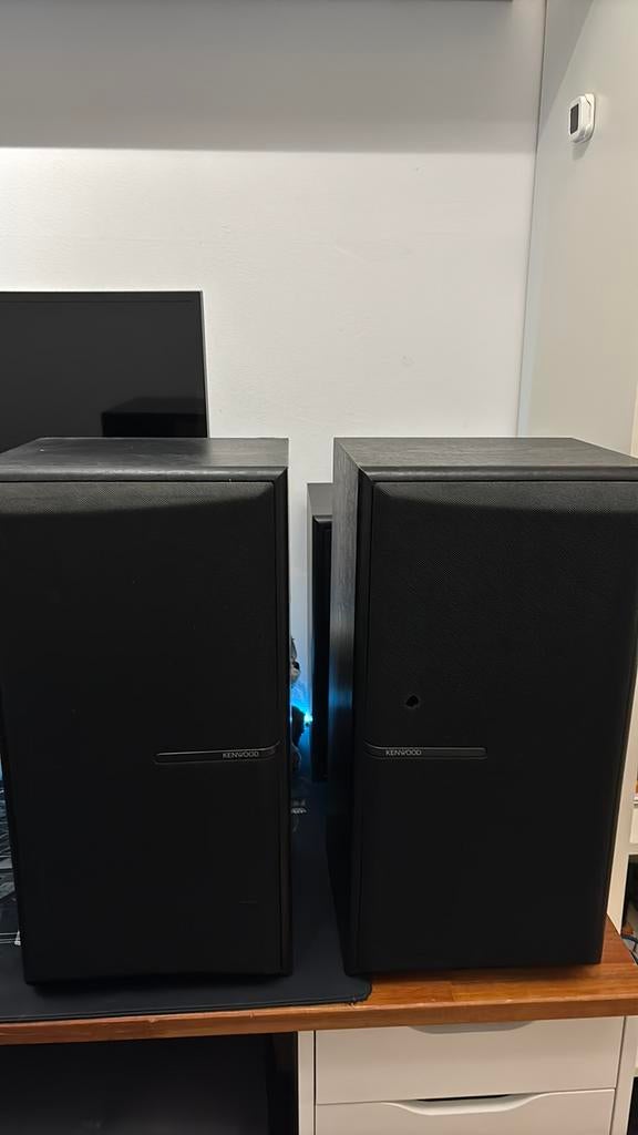 Kenwood LS-85 Speakers, Audio, Tv en Foto, Luidsprekers, Gebruikt, 60 tot 120 watt, Front, Rear of Stereo speakers, Ophalen