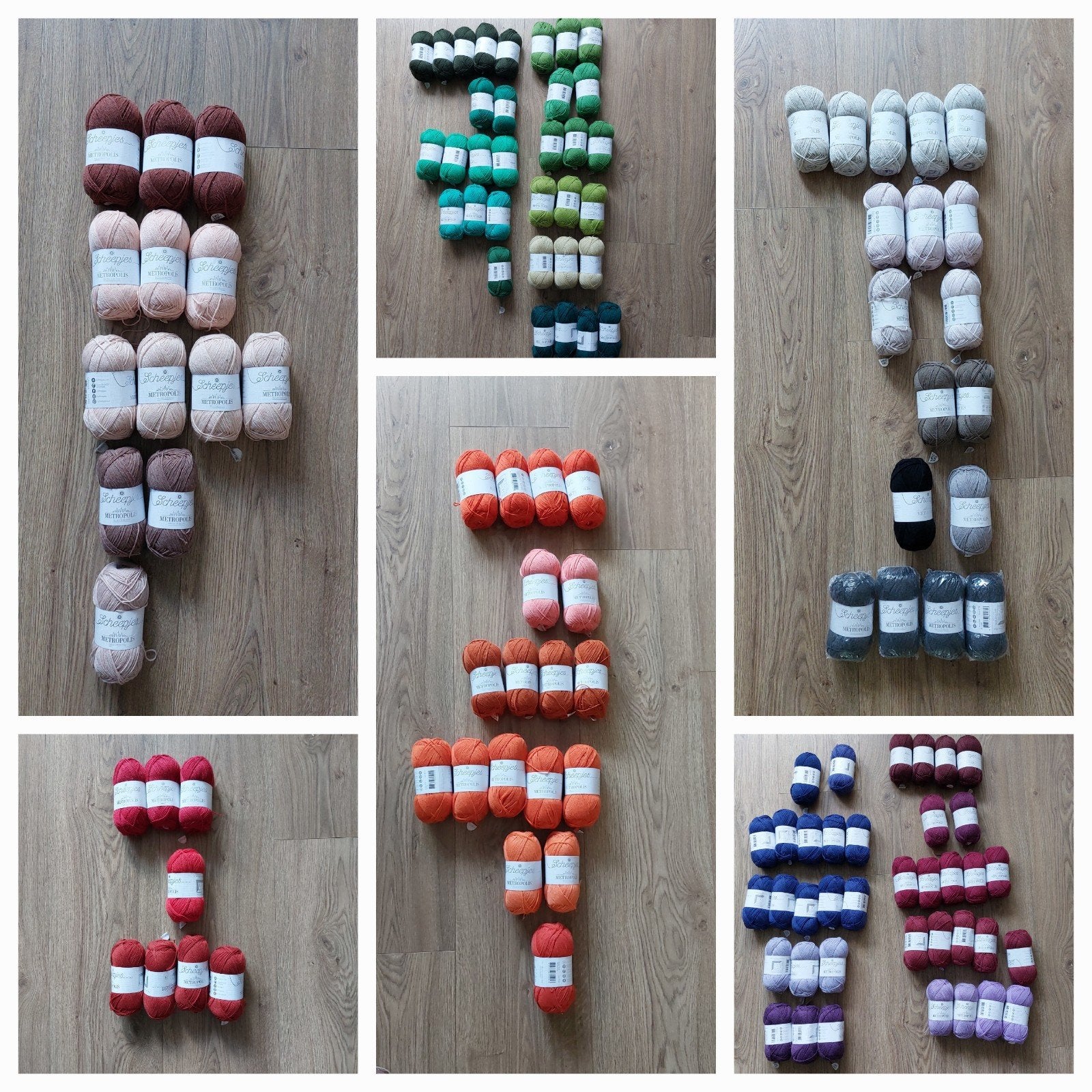 scheepjes metropolis diverse kleuren. prijs per bol, Hobby en Vrije tijd, Ophalen of Verzenden, Nieuw, Breien of Haken, Wol of Garen