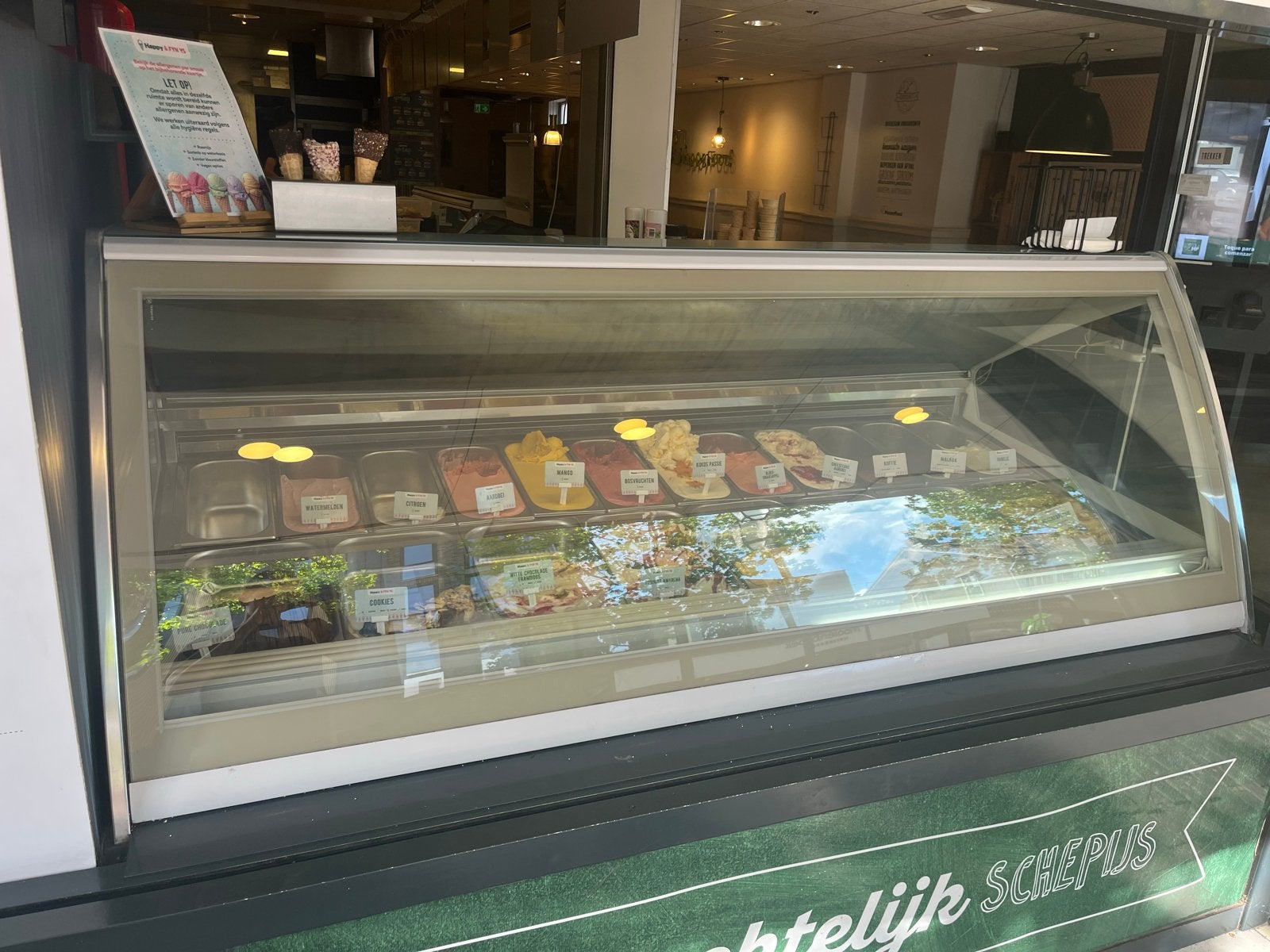 Professionele IJs Vitrine - Perfect voor uw Horeca Zaak, Ophalen, Gebruikt, Koelen en Vriezen