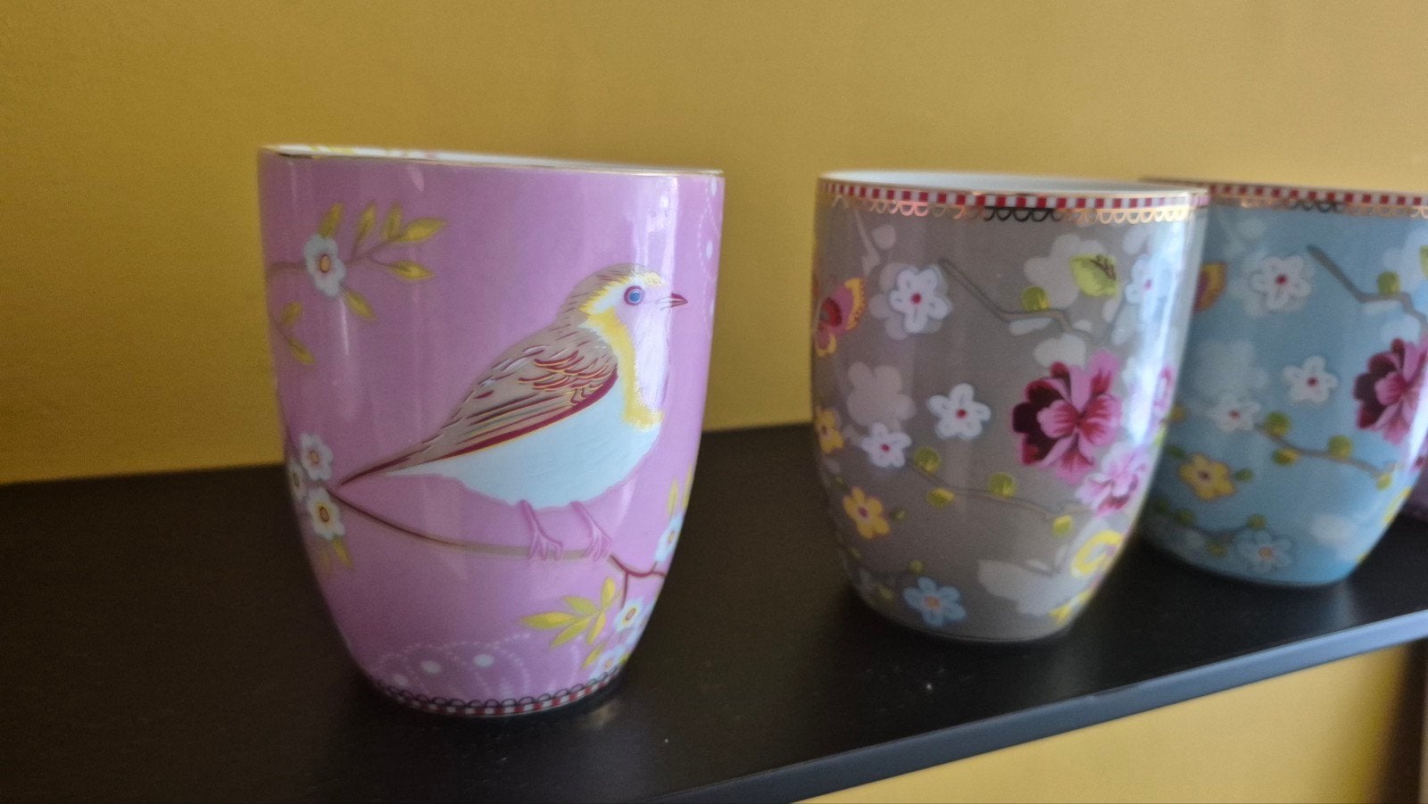 5 Pip Studio bekers - diverse designs, Huis en Inrichting, Keuken | Servies, Ophalen, Gebruikt, Pip Studio, Mok
