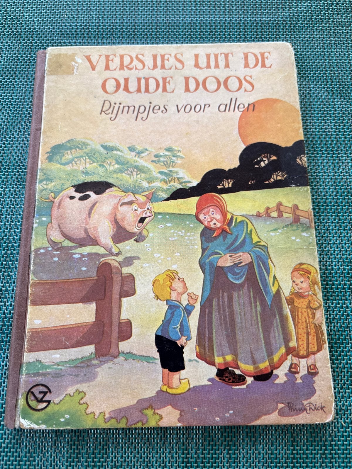 Versjes uit de Oude Doos - Rijmpjes voor allen (1949), Ophalen of Verzenden, Gelezen, Sprookjes