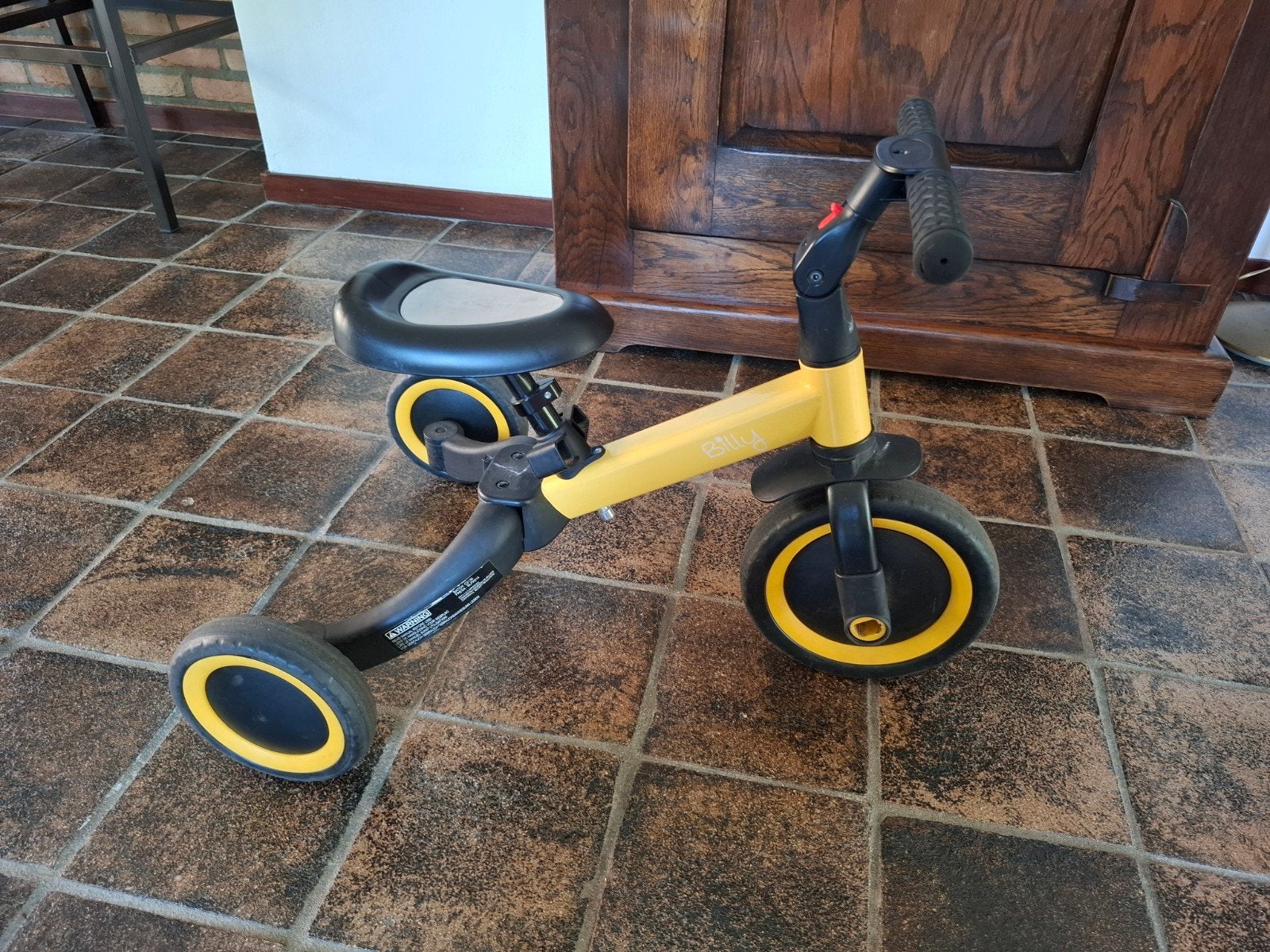 3-in-1 Loopfiets/Driewieler/Fietsje Gio Billy, Ophalen, Loopfiets