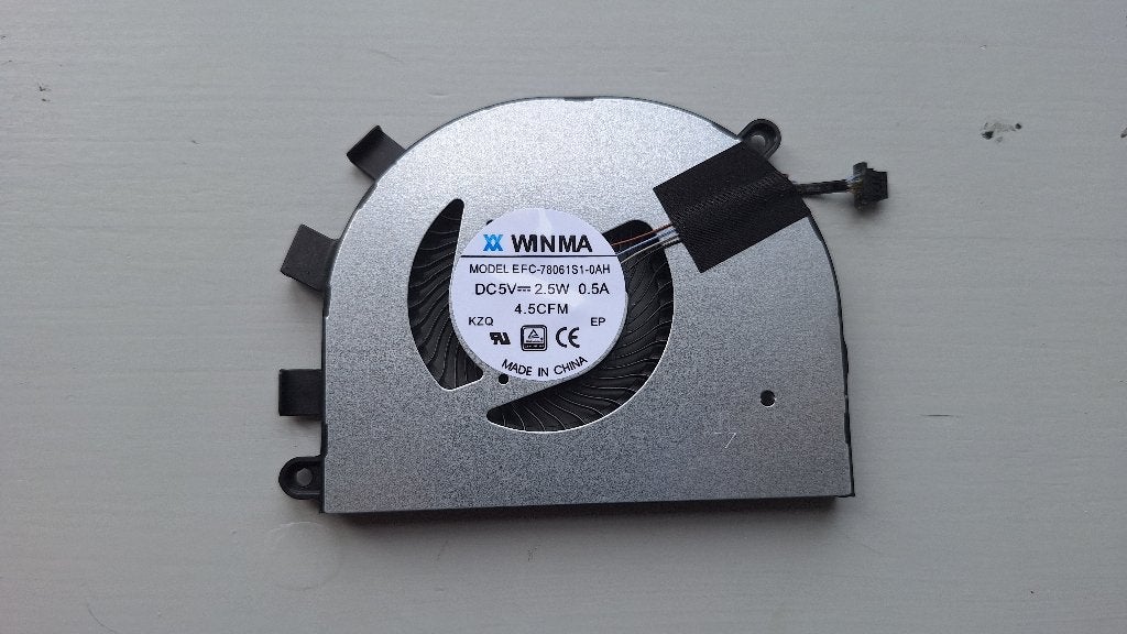 Dell Laptop Fan en Heatsink, Computers en Software, Ophalen of Verzenden, Gebruikt, Luchtkoeling