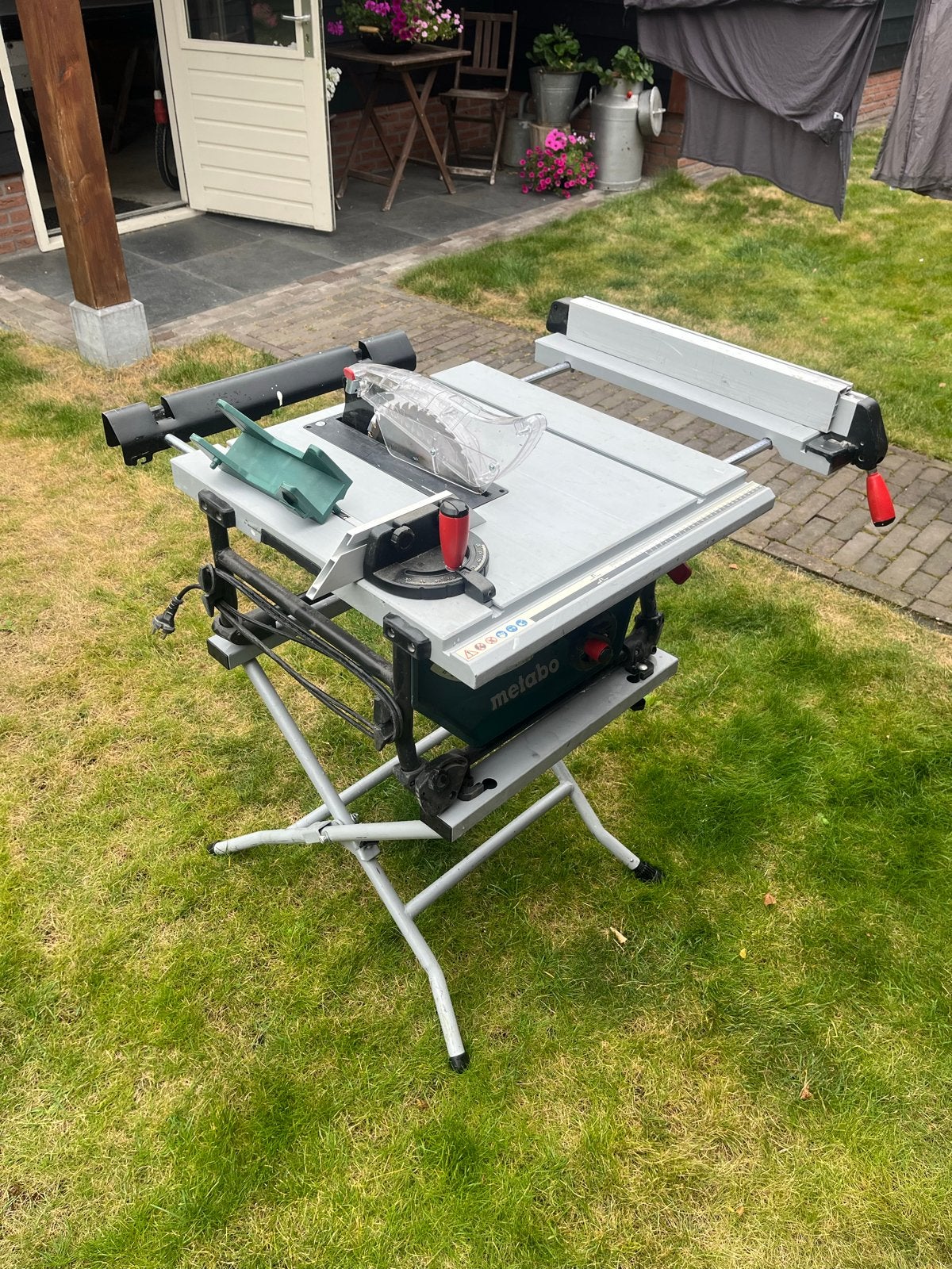 Metabo TS 254 M Zaagtafel zaagmachine tafelzaag, Ophalen, Gebruikt, Cirkelzaag, 70 mm of meer