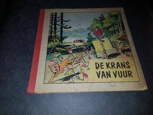 De krans van vuur(1), Boeken, Stripboeken, Gelezen, Eén stripboek, Ophalen of Verzenden, F.A. Breysse