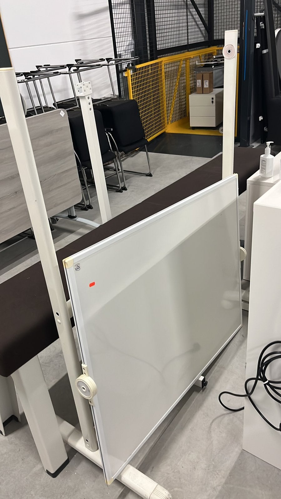 Schoolbord/ whiteboard / kantelbord 120 breed verrijdbaar, Diversen, Schoolborden, Ophalen, Gebruikt, Mobiel, Geen