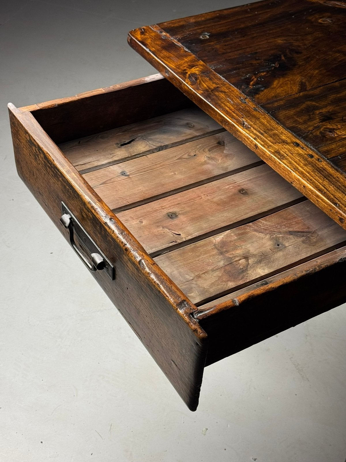 Franse eettafel antiek 242cm, Ophalen of Verzenden