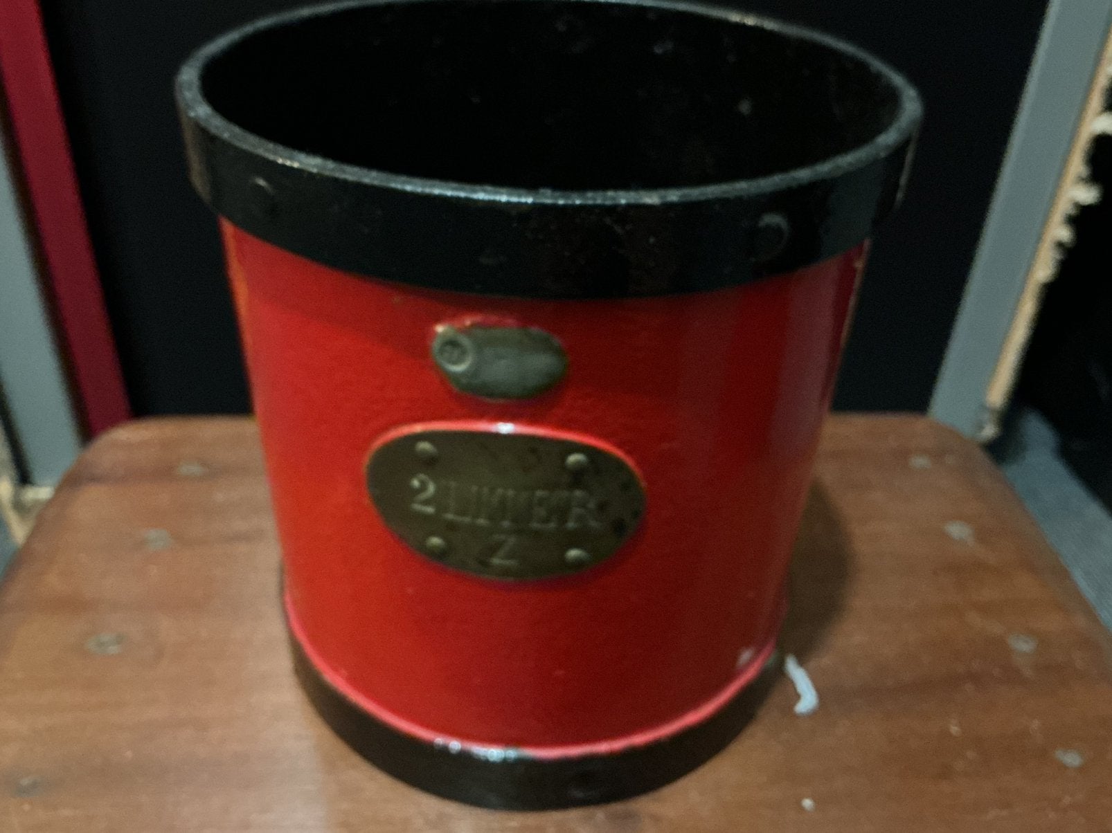 Antieke litermaat 2 liter, Ophalen of Verzenden