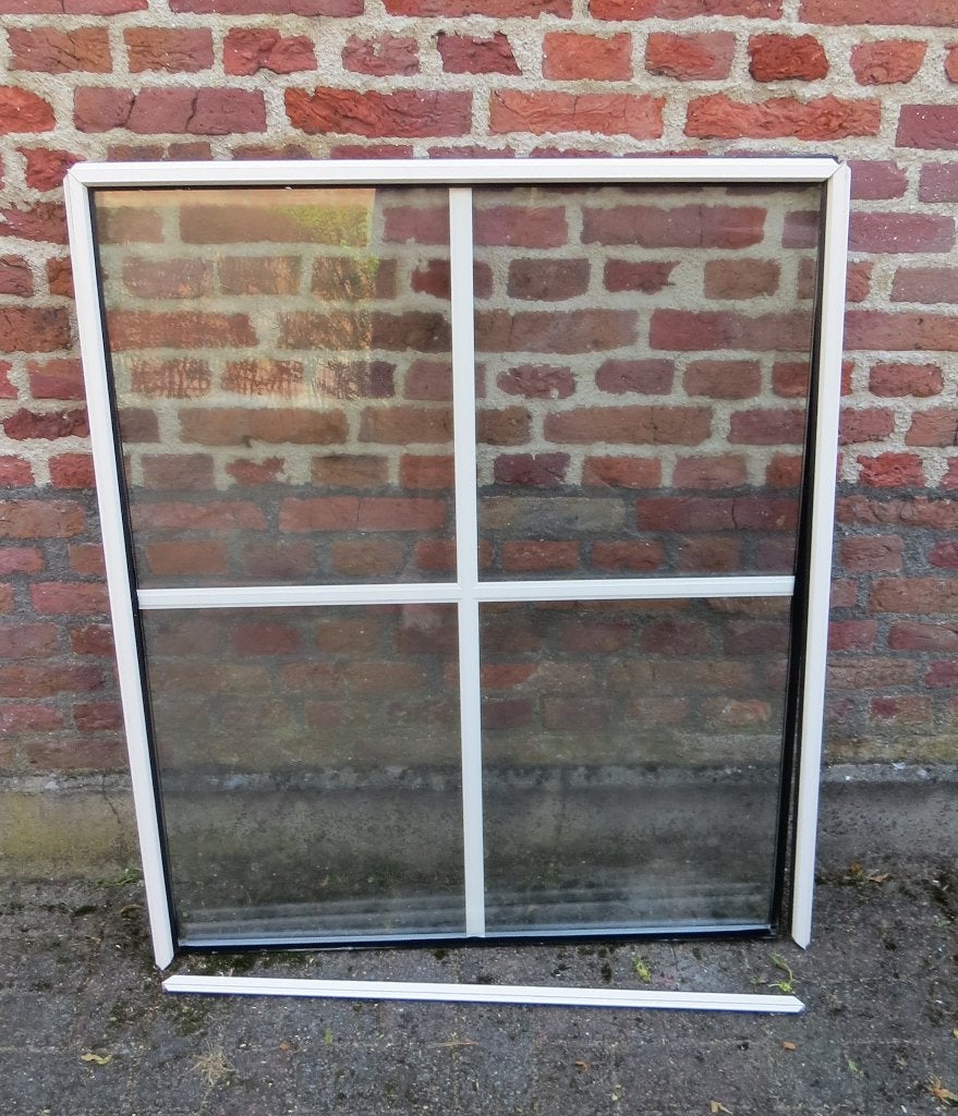 Raam dubbelglas / wiener sprossen / roedes, Doe-het-zelf en Verbouw, Glas en Ramen, Ophalen, Gevelraam of Ruit, Gebruikt, 80 tot 120 cm