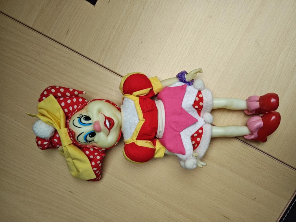 Efteling Pardijntje knuffel pop, Verzamelen, Ophalen of Verzenden, Gebruikt, Beeldje of Poppetje