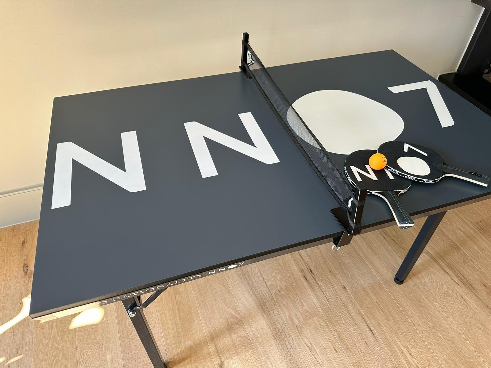 NN07 x Stiga Tafeltennistafel (152x76x72 cm), Ophalen, Zo goed als nieuw, Tafel Indoor