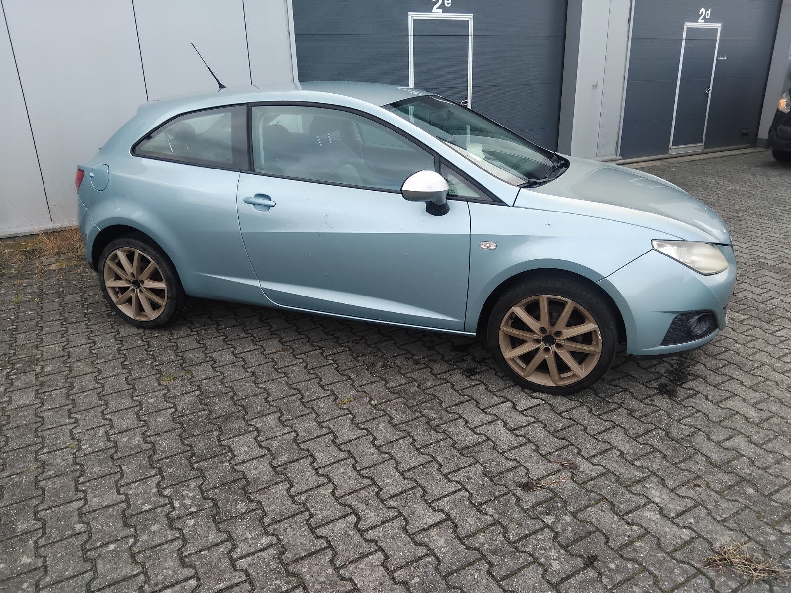 Seat Ibiza 1.4 63KW 3DRS 2008 Blauw Nieuwe apk., Auto's, Voorwielaandrijving, 40 €/maand, 4 cilinders, Blauw