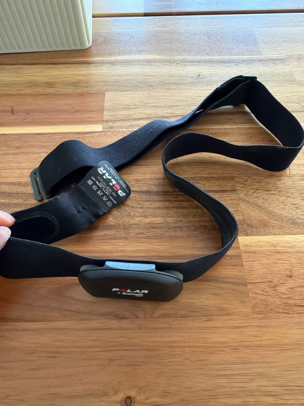 Polar H7 Bluetooth Hartslagmeter Borstband, Sport en Fitness, Hartslagmeters, Ophalen of Verzenden, Gebruikt, Polar, Met borstriem