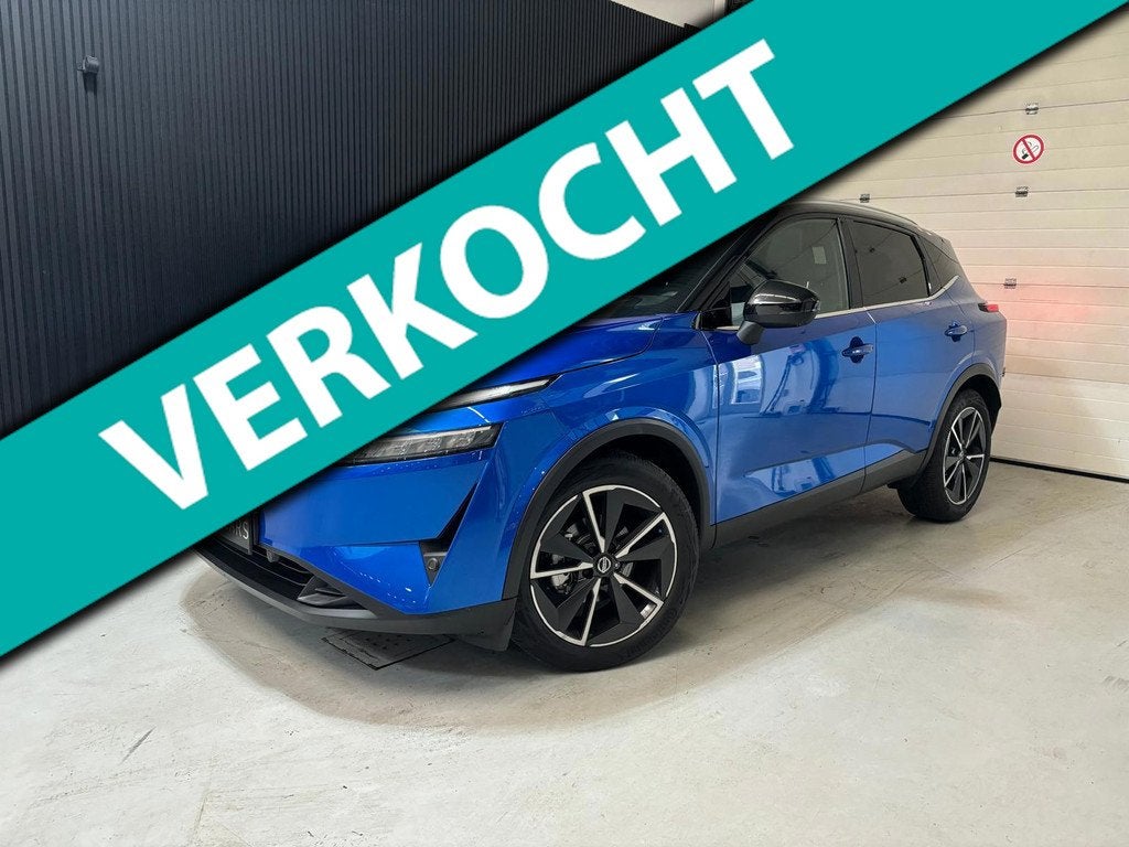 Nissan Qashqai 1.3 MHEV Tekna HUD/Pano/360CAM/Keyless, Auto's, Nissan, Bedrijf, Te koop, Qashqai, 360° camera, ABS, Achteruitrijcamera