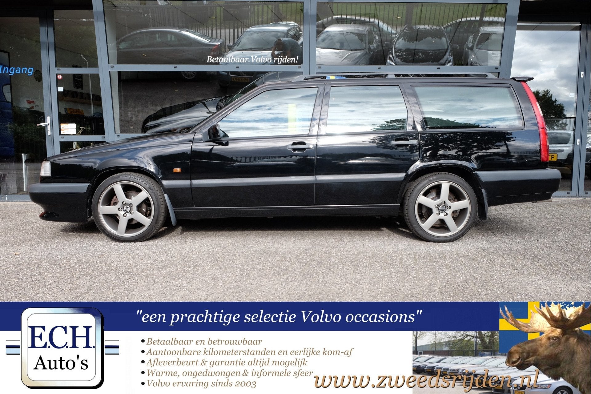 Volvo 850 T5-R Automaat, Schuifdak, gerestaureerd (bj 1994), foto 5