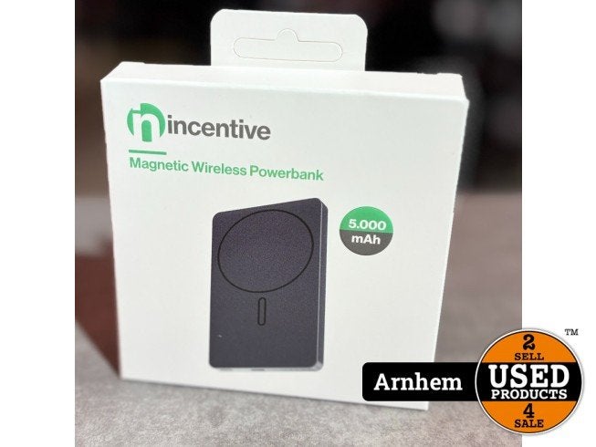 Magnetic Wireless Powerbank 5000mAh | New, Flex Ltd., Nieuw, https://flex.com/contact-us, Nobelstraat 10, 5807 GA Oostrum LB, Limburg, Nederland