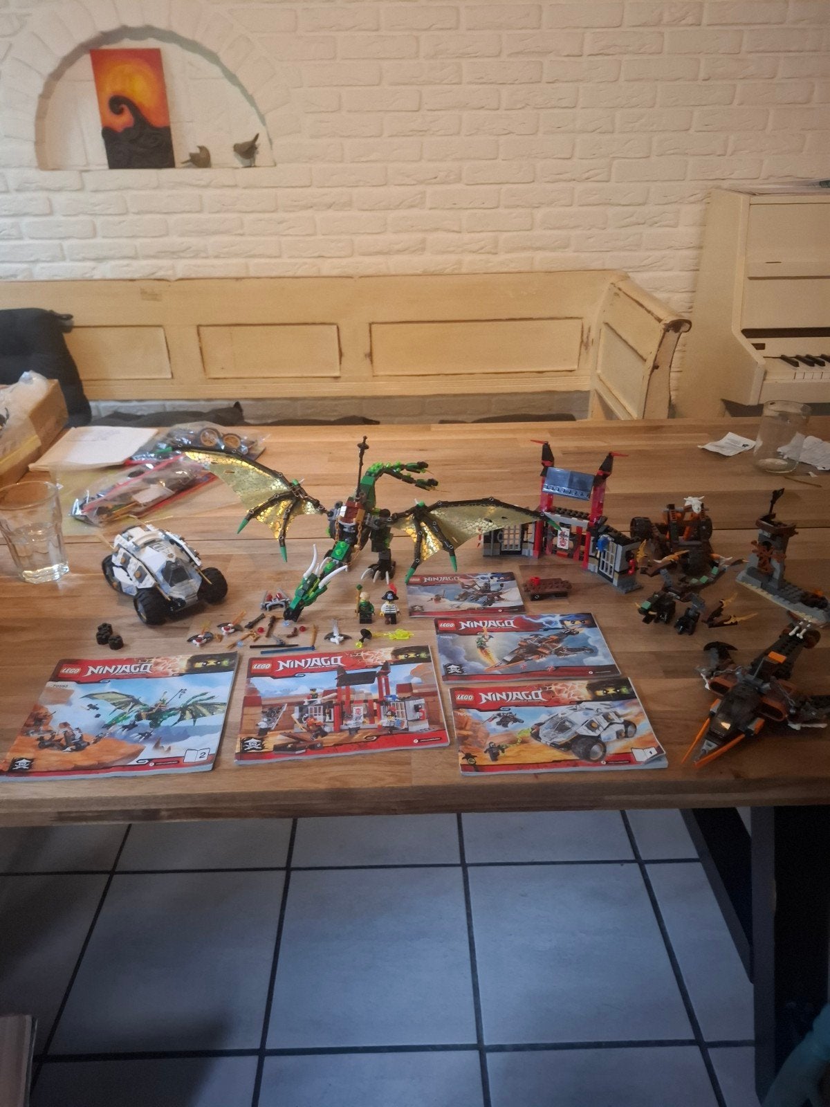 Mooie lego Ninjago partij, Ophalen of Verzenden
