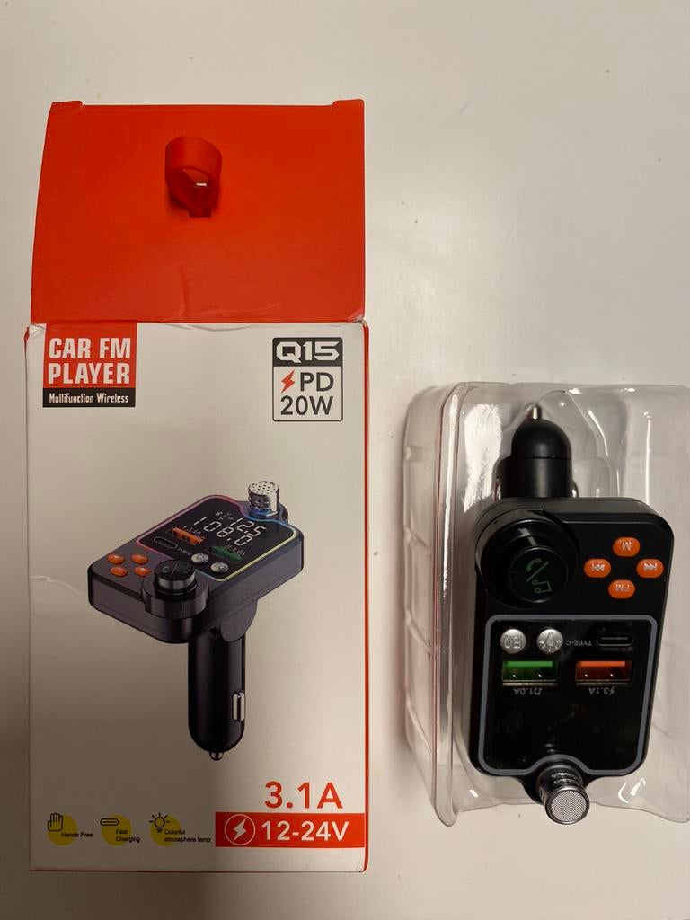 Super FM radio Bluetooth transmitter, USB adapter, nieuw, Ophalen of Verzenden, Nieuw
