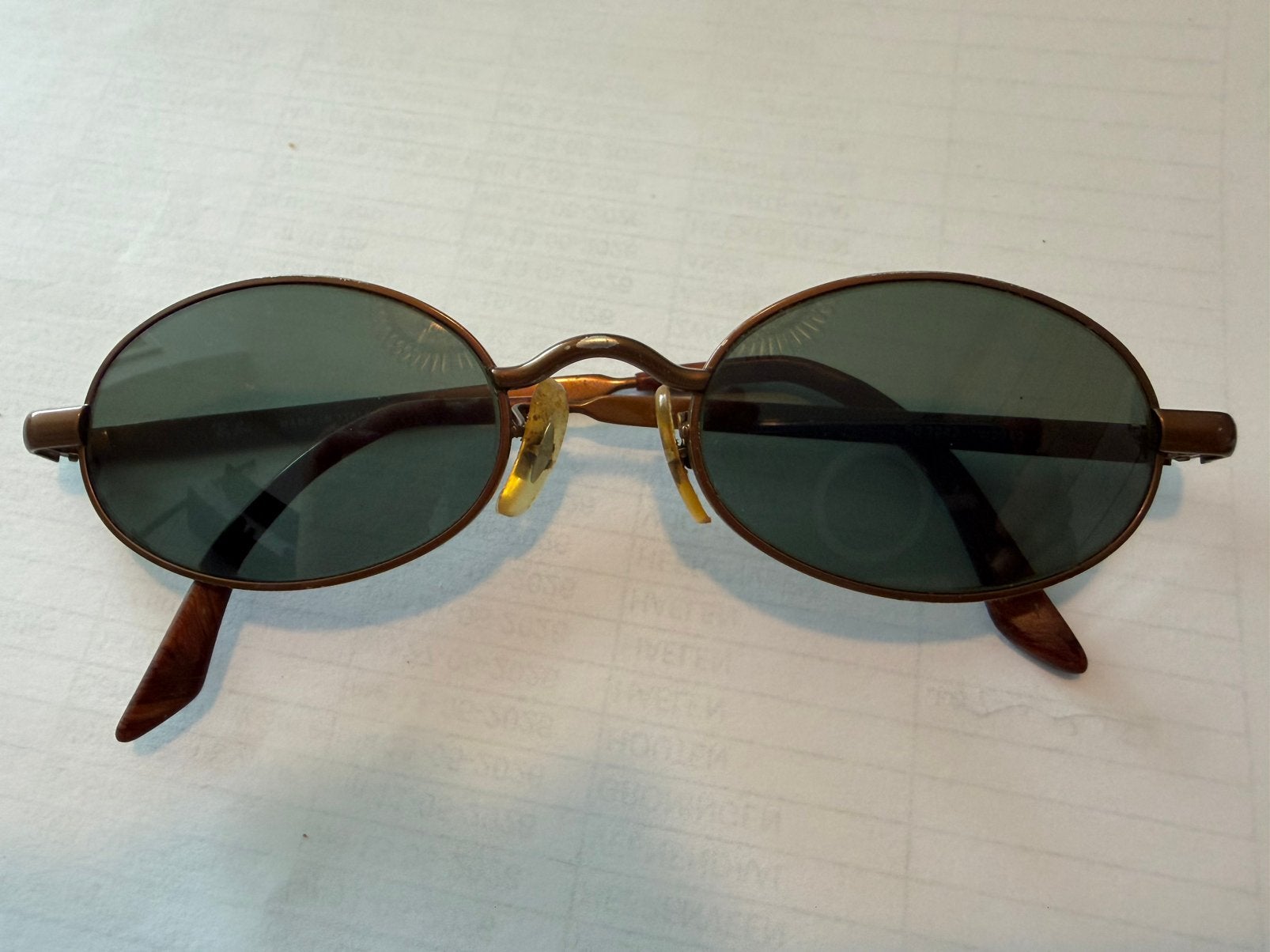 Ray-ban zonnebril, vintage model, Ophalen of Verzenden, Gebruikt, Bruin, Ray-Ban