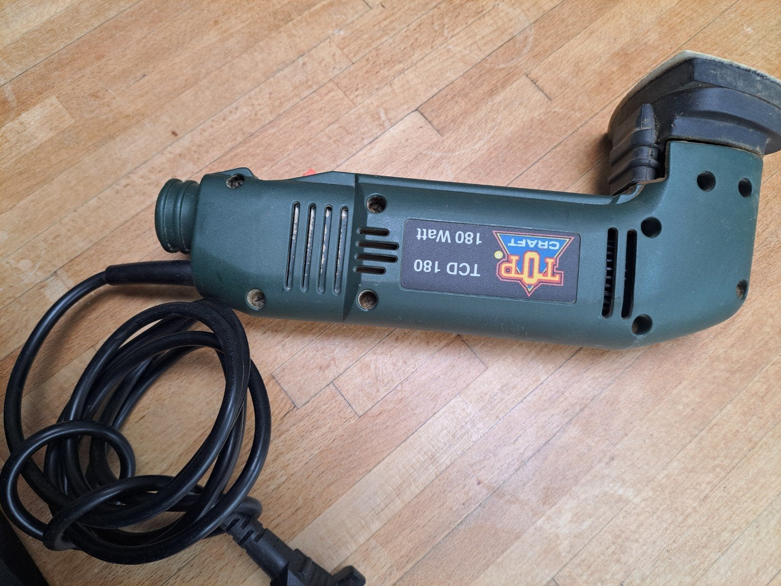 Topcraft TCD 180 Driehoekschuurmachine 180 Watt, Ophalen, Gebruikt, Minder dan 600 watt, Overige typen