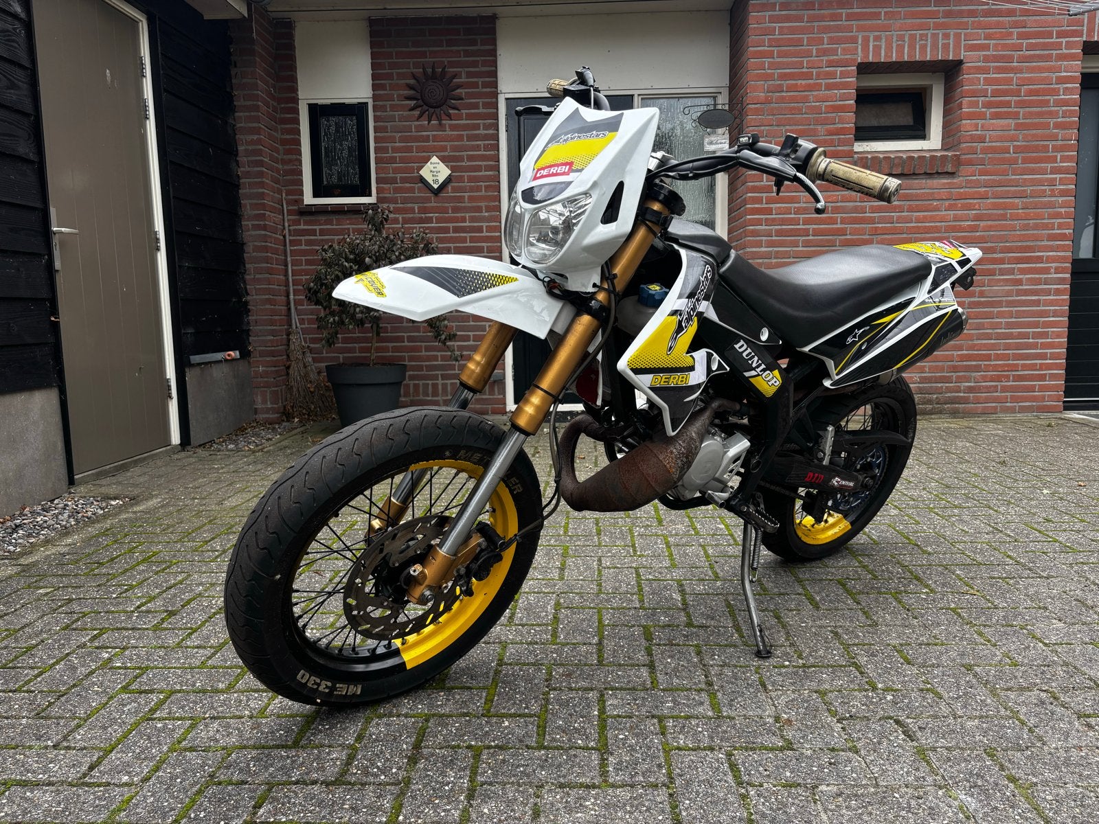 Net afgewerkte Derbi Senda SM Veel vernieuwd! (WOK /Te snel), Gebruikt, Maximaal 45 km/u, 49 cc, Ophalen of Verzenden