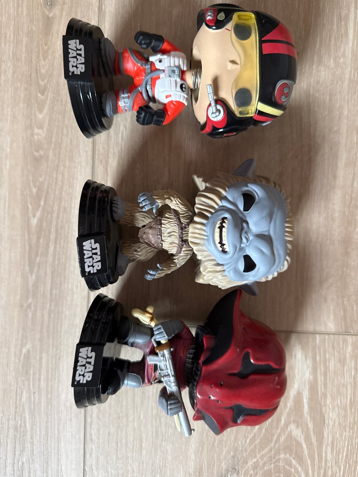 Star Wars Funko Pop Bobbleheads - Set van 3, Ophalen, Gebruikt