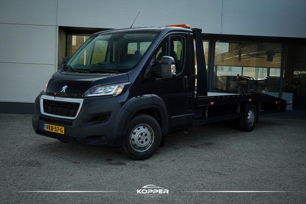Peugeot Boxer 335 2.2 BlueHDi 165 L3H2 Pro / Oprijwagen / Au, Stof, Gebruikt, Euro 6, 4 cilinders