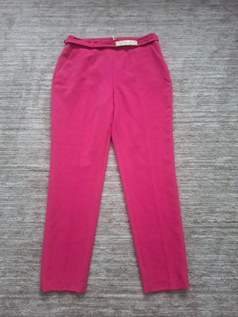 Nieuwe Liu Jo pantalon met riem - Fuchsia (maat 32/34), Nieuw, Ophalen of Verzenden, Roze, Maat 34 (XS) of kleiner