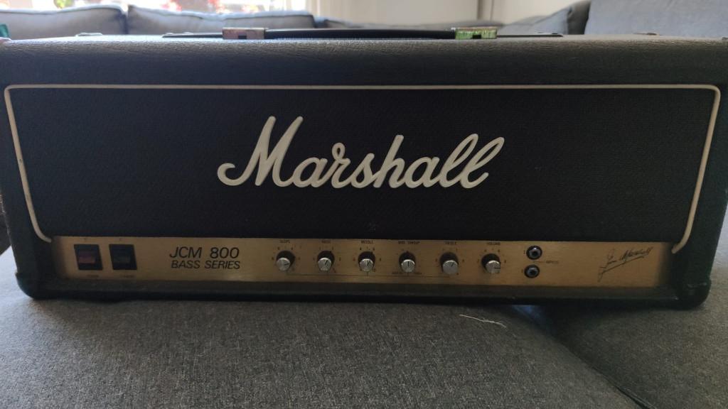 Marshall JCM800 Bass MK II head, Ophalen, Gebruikt, Basgitaar, 100 watt of meer